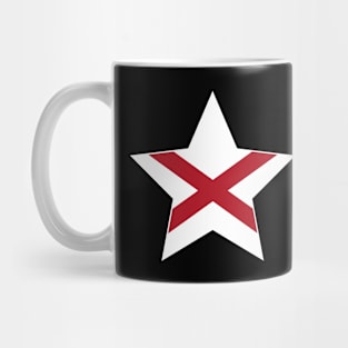 Alabama State Flag Star Mug